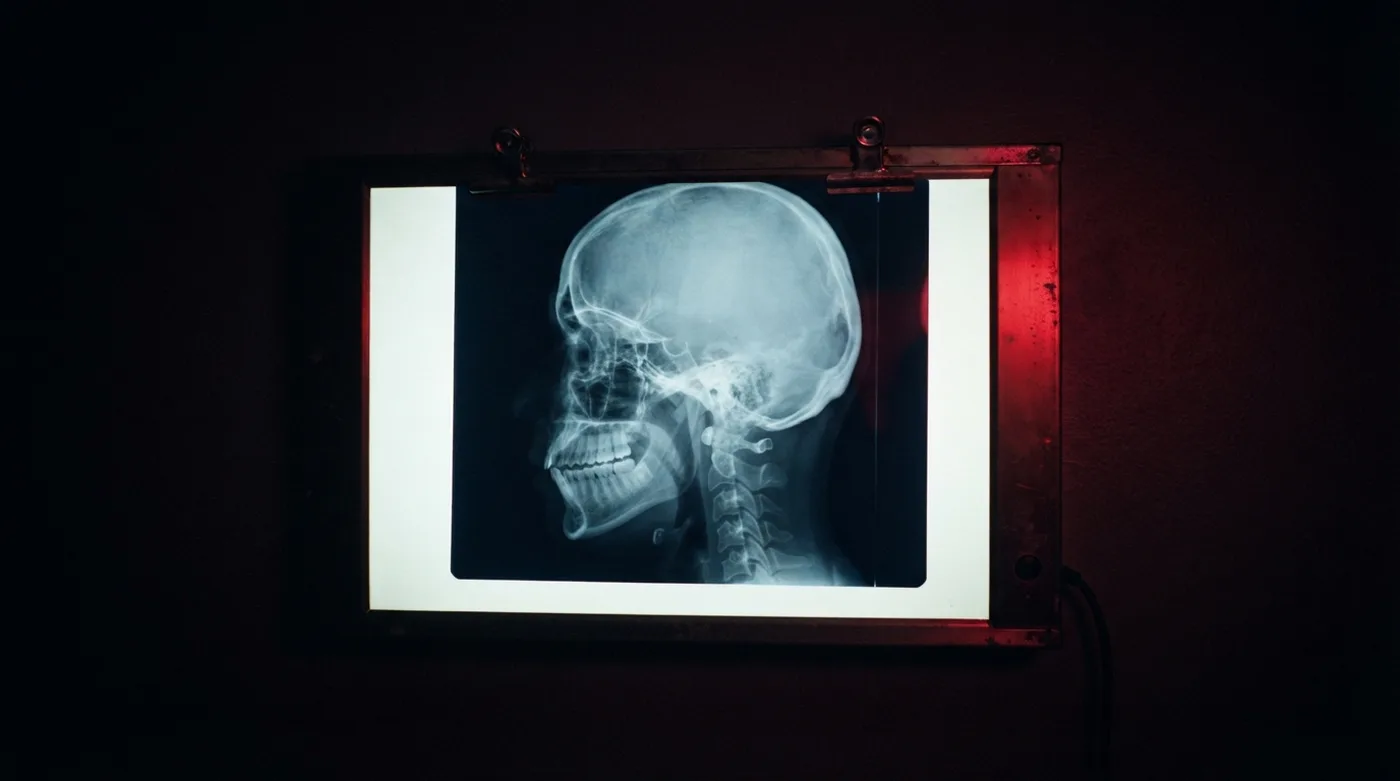 Radiografía lateral de cráneo para cefalometría